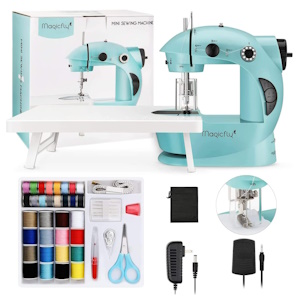 Magicfly Mini Sewing Machine with Extension Table
