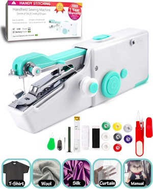 VOLCANOES CLUB Handheld Electric Sewing Machine
