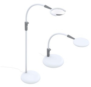 Magnifying lamp, Bright 6,000K Daylight LEDs