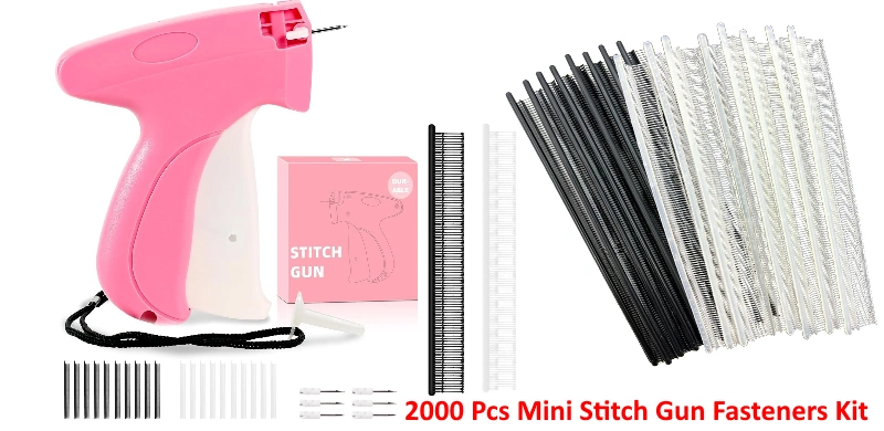 2000 Pcs 0.18 Inch Micro Stitch Fasteners Kit