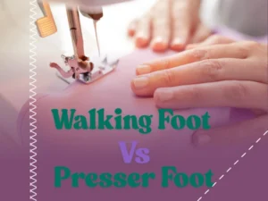 Walking Foot vs Presser Foot