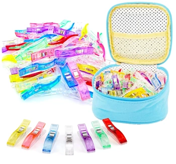 50 Pcs Doukey Large Sewing Clips for Quilting