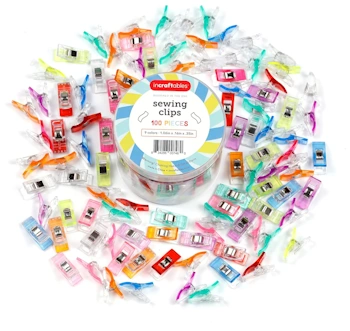 Incraftables Assorted Sewing Clips Pack of 100 Multipurpose Fabric Clips