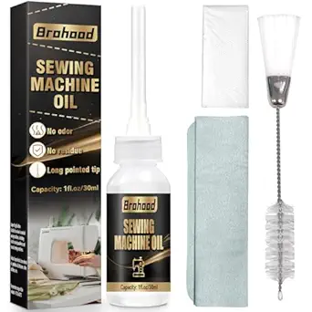 Brohood Sewing Machine Oil, Compatible with Singer Sewing Machine Oils
