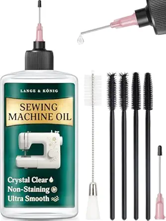 Lange König Sewing Machine Oil with Specialized Applicators