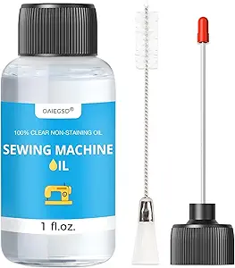 OAIEGSD 1oz Fine Light Sewing Machine Oil and Cleaning Kit