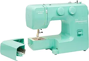 Janome Arctic Crystal Easy-to-Use Sewing Machine with Interior Metal Frame
