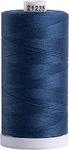 Connecting Threads 100% Cotton Thread - 1200 Yard Spool (Denim)
