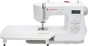 SINGER C7290Q Computerized Sewing & Quilting Machine with Extension Table, 12 Presser Feet & Accessories