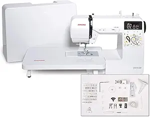 Janome JW8100 Fully-Featured Computerized Sewing Machine with 100 Stitches