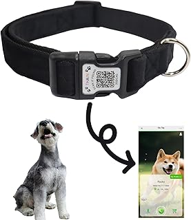 THAIN Smart QR Code Dog Collar with Unique ID Registration