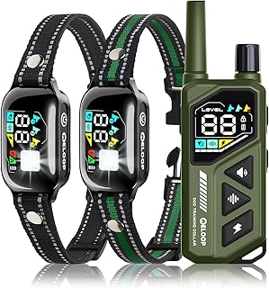 Smart Dog Training Collar for 2 Dogs with AI Anti-Barking