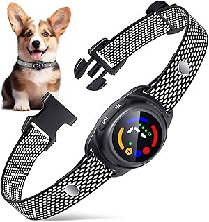 Bark Collar for Small Medium Dogs, Classic Black