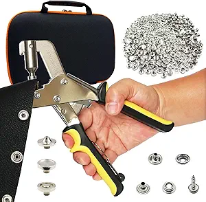 Gromerior Premium Snap Fastener Tool Kit