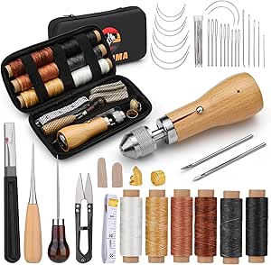 QMNNMA 40‑Piece Sewing Awl Kit