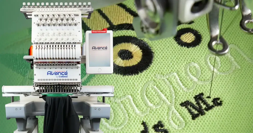 Embroidery Area and Design Size