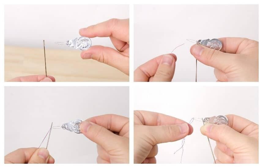 Step-by-Step: How to Use a Plastic Needle Threader