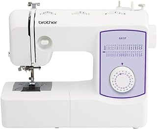 Brother GX37 Sewing Machine, 37 Built-in Stitches, 6 Included Sewing Feet