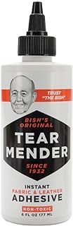 Tear Mender - TTB-6-D-B Instant Fabric and Leather Adhesive, 6 oz Bottle, TG06H