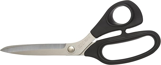 Kai 5210 8" Dressmaking Shears – ergonomic soft handles, durable steel