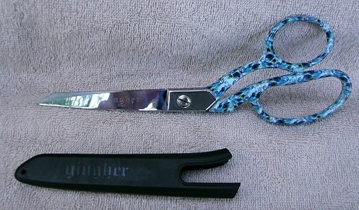 Gingher 8" Designer Dressmaker Shears ‘Alicia’ – stainless steel tailoring scissors