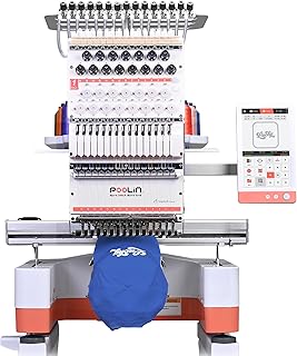 Poolin EOM 15-Needle Commercial Embroidery Machine