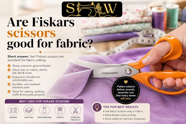 Are Fiskars scissors good for fabric