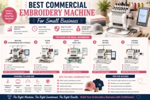 Best Commercial Embroidery Machine For Small Business