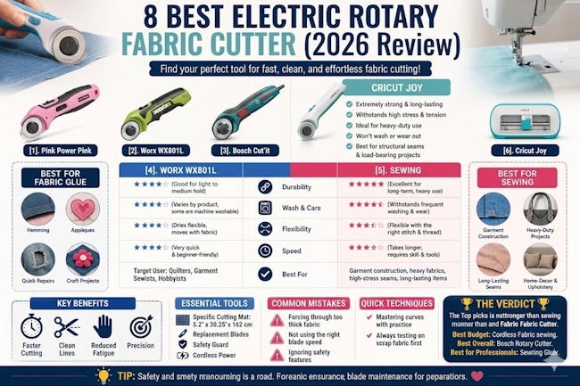 Best Electric Rotary Fabric Cutter