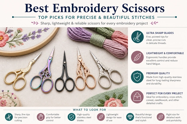 Best Embroidery Scissors