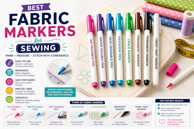 Best Fabric Markers For Sewing