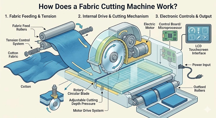 How Does a Fabric Cutting Machine Work