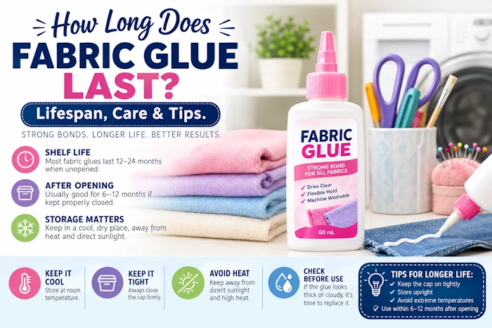 How Long Does Fabric Glue Last