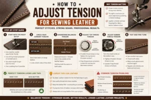 How to Adjust Tension for Sewing Leather