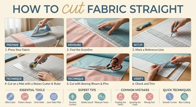 How to Cut Fabric Straight