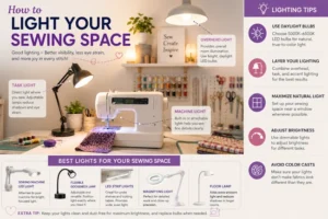 How to Light Your Sewing Space
