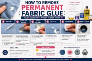 How to Remove Permanent Fabric Glue