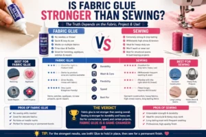 Is Fabric Glue Stronger Than Sewing
