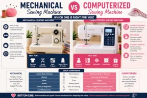Mechanical vs Computerized Sewing Machine
