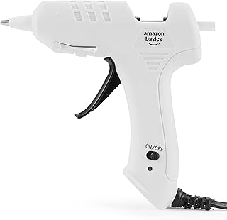 Amazon Basics Hot Glue Gun Kit with 30 Glue Sticks