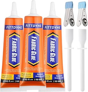 3Pcs Fabric Glue Permanent
