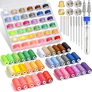 140 Pcs Sewing Thread Kit with Needles