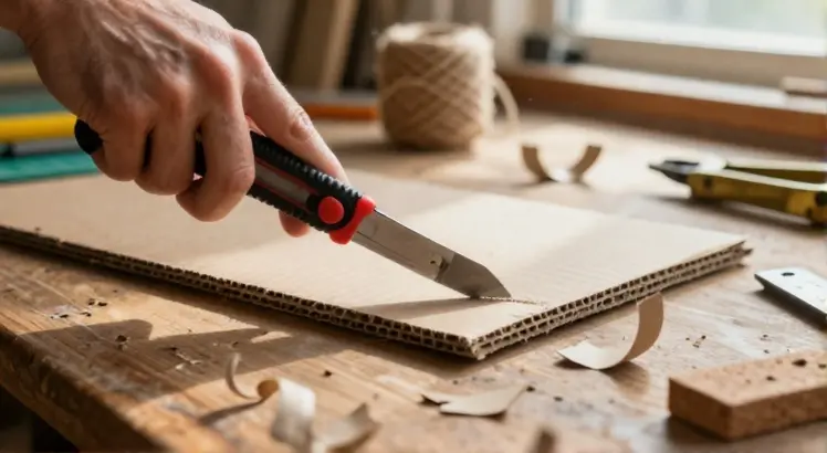 What is the best tool to cut cardboard