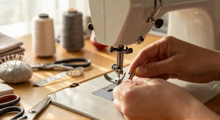 how to attach a walking foot