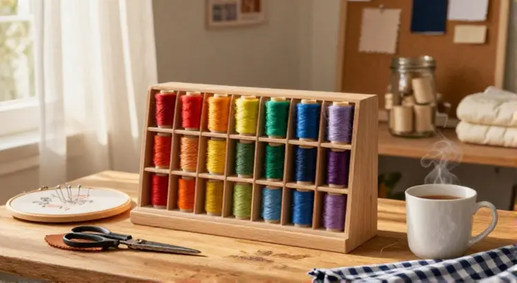 how to store thread spools