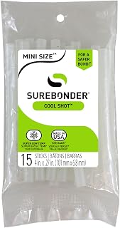 Surebonder Clear Cool Shot Low-Temp Mini Sticks