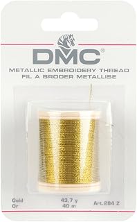 DMC Embroidery Thread Metallic Gold
