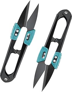 Damita 4.2 inch Sewing Scissors - Wider Handle Thread Snips (2 pack) | Professional Snips Scissors for Sewing, Quilting Supplies, Stitch, DIY Supplies