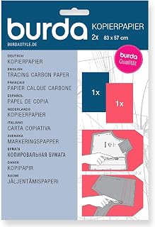 Burda Tracing Carbon Paper 1 x Blue 1 x Red