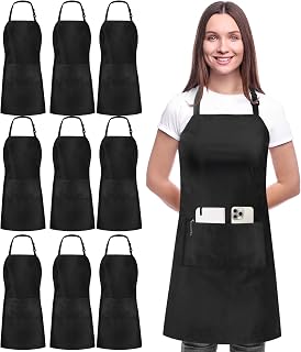 Utopia Kitchen 10 Pack Bib Apron